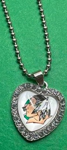 Small Fighting Sioux Necklace