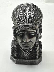 Indian Aluminum Bank 4 12 Tall