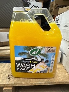 New Turtle Wax HyperFoam Wash & Wax - 128 oz SuperSize  Biggg