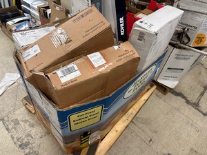 Pallet of Misc Customer Returns Including Kohler Bidets & Faucets, Industrial Items, Etc - Untested