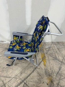 Tommy Bahama - Backpack Beach Chair with Built In Cooler - Has Straps So Wear It Like A Backpack  ) - Used Good Condition Pineapples