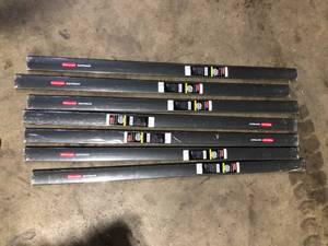 Lot of 7 Rubbermaid FastTrack Garage 48 in. Hang Rail Track Storage System Customer Returns