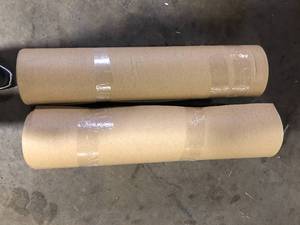Lot of 2 Eco Cork Foam 75 sq. ft. 3 ft. x 25 ft. x 3.2 mm Waterproof Premium Plus 10-in-1 Underlayment - Vinyl Plank, Laminate, Engineered Wood Customer Returns See Pictures