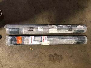 Lot of 2 Ottomanson Ottohome Collection Non-Slip Rubberback Bordered Design 3x5 Indoor Area Rug, 3 ft. 3 in. x 5 ft., Gray Customer Returns See all pictures