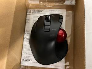 lot 25 image: Elecom EX-G Trackball Ergonomic Mouse