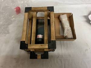 lot 37 image: 3 Craftsmade Cubic Wall Light Sconces - New