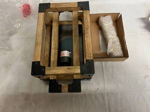 lot 38 image: 3 Craftsmade Cubic Wall Light Sconces - New