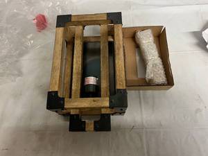 lot 39 image: 3 Craftsmade Cubic Wall Light Sconces - New