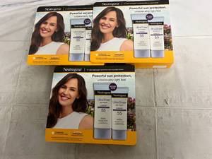 lot 151 image: 3 x 2ct Packs of Neutogena SPF 55 Sunscreen