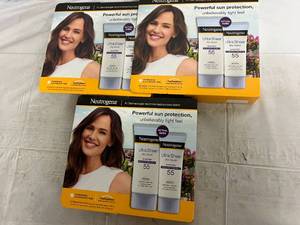 lot 155 image: 3 x 2ct Packs of Neutogena SPF 55 Sunscreen