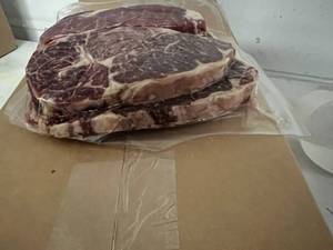 8.10lbs Beef Ribeye Lip On Steak-Two Rivers Chophouse