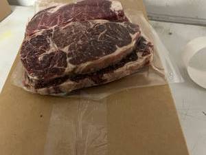9.50lbs Beef Ribeye Lip On Steak-Two Rivers Chophouse