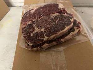 8.10lbs Beef Ribeye Lip On Steak-Two Rivers Chophouse