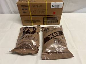 MRE Meal Plan A