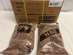 MRE Meal Plan A