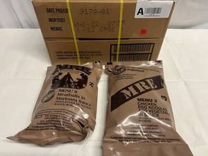 MRE Meal Plan A