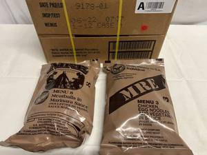 MRE Meal Plan A