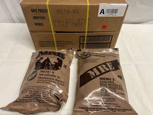 MRE Meal Plan A