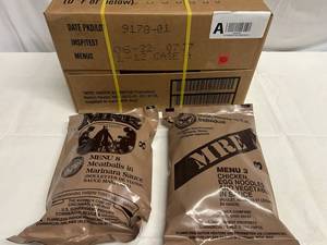 MRE Meal Plan A