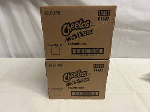 2x12 Cheetos MacN Cheese-Flammin Hot