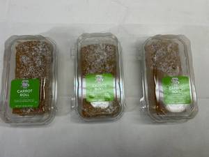 3x 18oz Frozen Carrot Rolls-The Father Table
