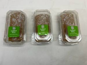 3x 18oz Frozen Carrot Rolls-The Father Table