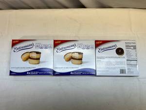 3x Boxes Entenmanns Chocolatey Glaze Cookie Donuts