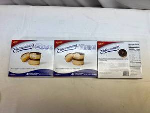 3x Boxes Entenmanns Chocolatey Glaze Cookie Donuts