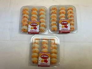 3x 9.4oz Frozen Mini Harvest Sugar Cookies