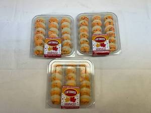 3x 9.4oz Frozen Mini Harvest Sugar Cookies