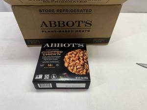 6x 10oz Abbots Plant Based Chopped Chicken
