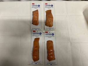 D. 2x 8oz Latitude 45 Smoked Atlantic Salmon-Sliced & Ready to Eat