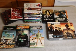 lot 159 image: DVD Sets of Rich Man Poor Man, Oz, The Winds of War, Brokeback Mountain Etc...
