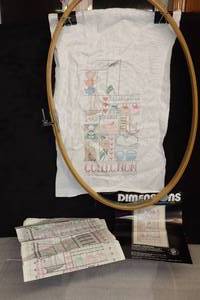 lot 119 image: Vintage Cross-Stitch Country Collection Project Near Complete