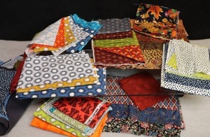 lot 139 image: Bulk Quilting Fabrics