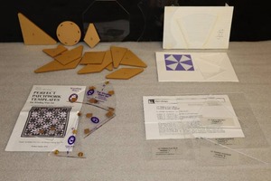 lot 142 image: (4) Quilting Acrylic Template Sets