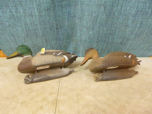 lot 69 image: 2 Flambeau Duck Decoys
