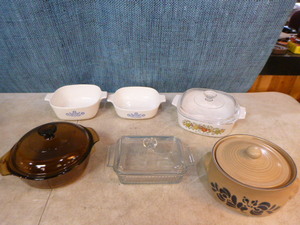 lot 118 image: Casserole Dishes