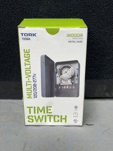 lot 144 image: TORK 40-Amp 120277Volt Indoor Programmable Lighting Timer