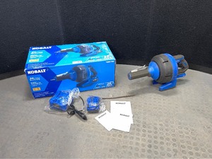 lot 150 image: Kobalt Cordless Drain Auger Kit