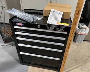 lot 72 image: Craftsman Tool Chest 5-Drawers