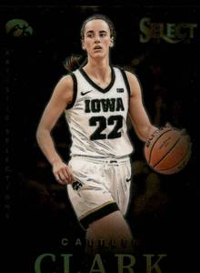 lot 18 image: Caitlin Clark RC Prizm 2024 Select CC Collection #AS2 Rookie Basketball Card