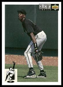 lot 57 image: Michael Jordan RC Baseball 1994 Upper Deck Collectors Choice #23 Rookie Baseball Card