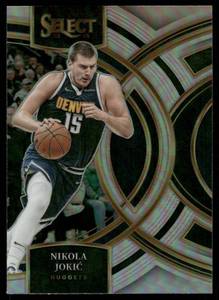 lot 85 image: Nikola Jokic Silver Prizm 2023-24 Select #169 Basketball Card