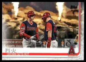 lot 105 image: Shohei Ohtani Japanese 2019 Topps #367 Baseball Card