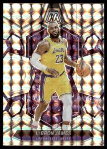 lot 147 image: LeBron James Prizm 2023-24 Mosaic #92 Basketball Card