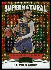 lot 160 image: Steph Curry Insert 2023-24 Contenders Supernatural #20 Basketball Card