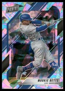 lot 171 image: Mookie Betts 99 Cracked Ice 2021 VIP#45, numbered 3699, Baseball Card