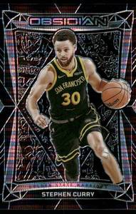 lot 175 image: Steph Curry 2023-24 Obsidian #45 Basketball Card