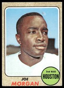 lot 49A image: Joe Morgn 1968 Topps #144 Vintage Baseball Card